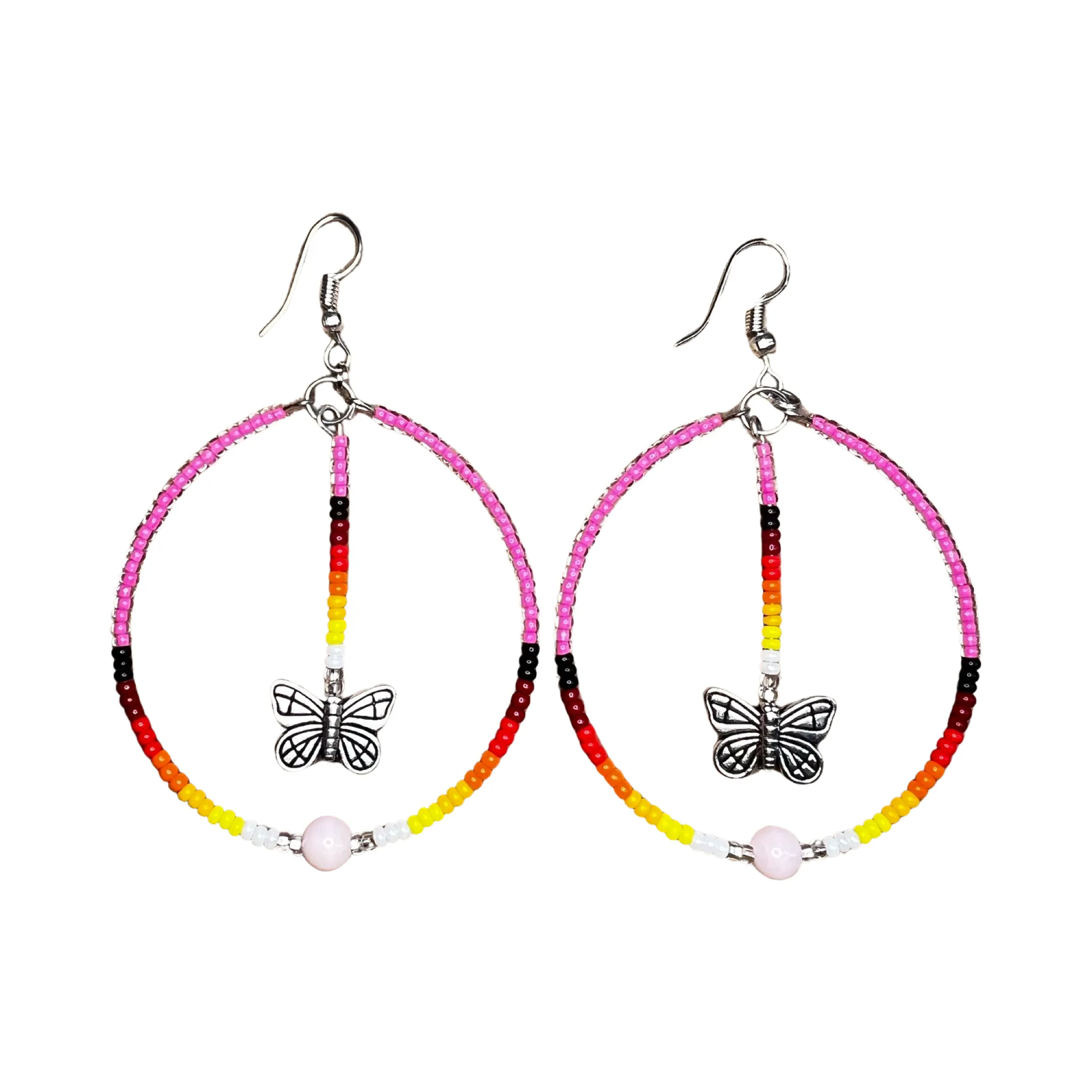RWP Beaded Hoops