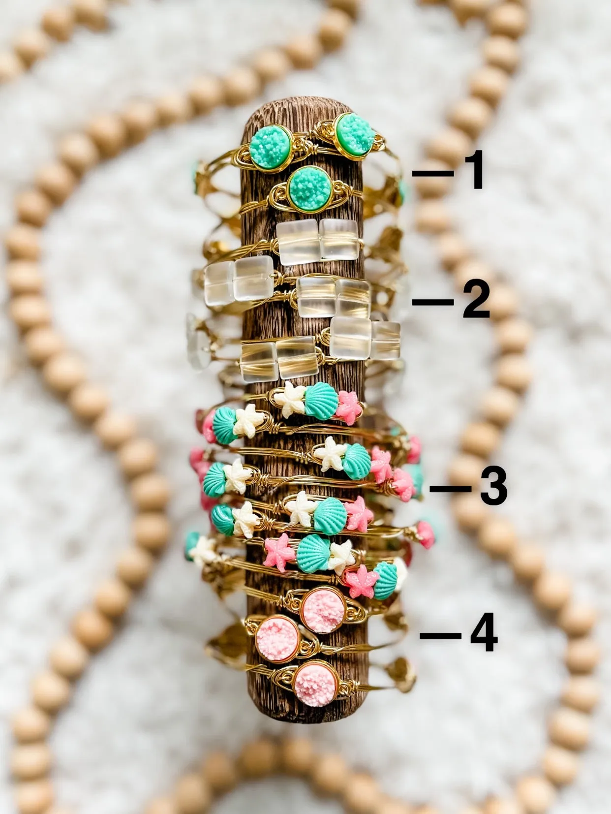 Seashells   Starfish Bangles