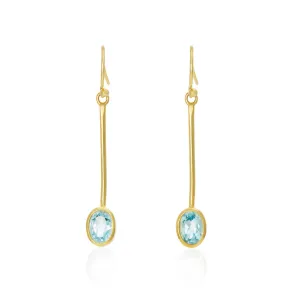 Sequola Earrings in various gemstones