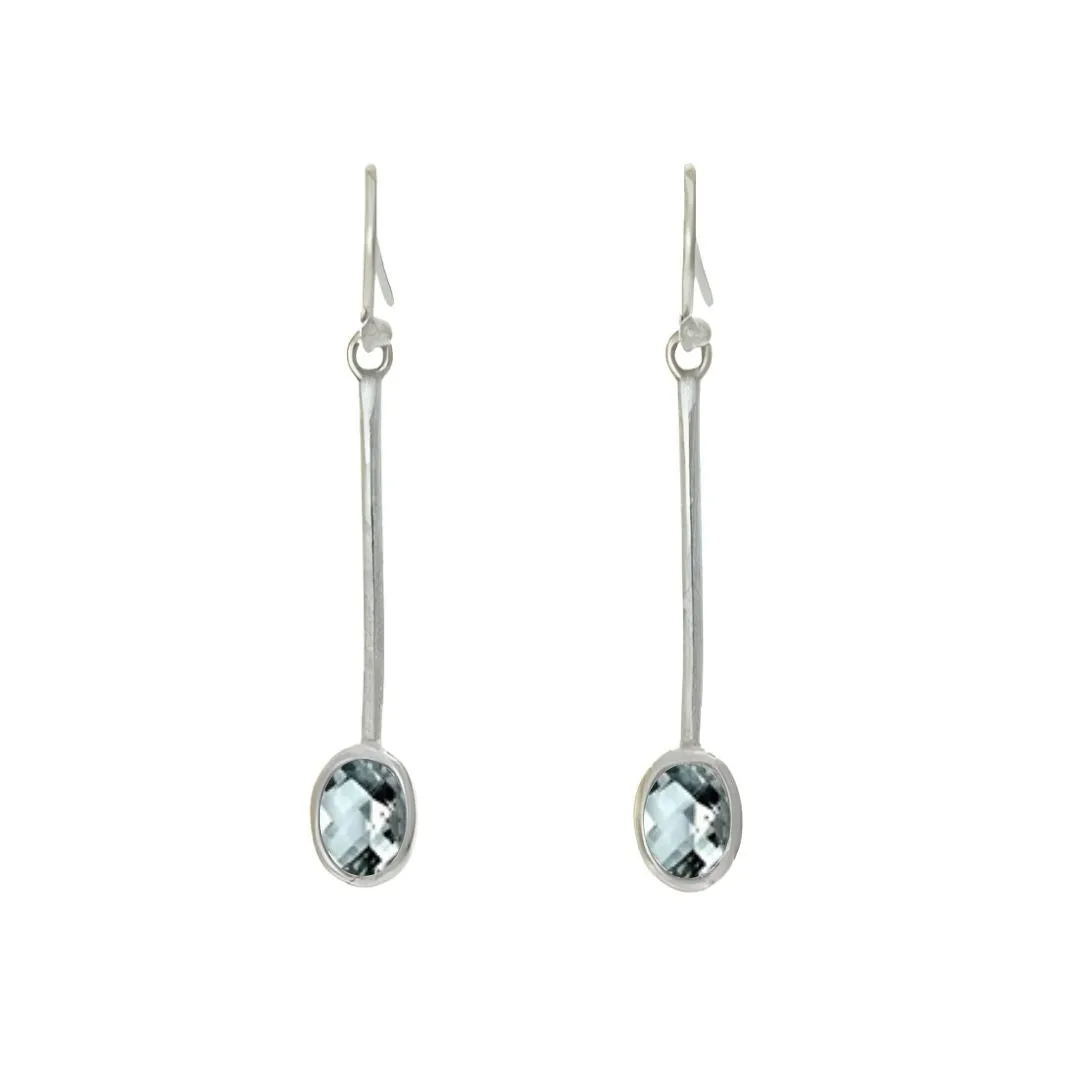 Sequola Earrings in various gemstones