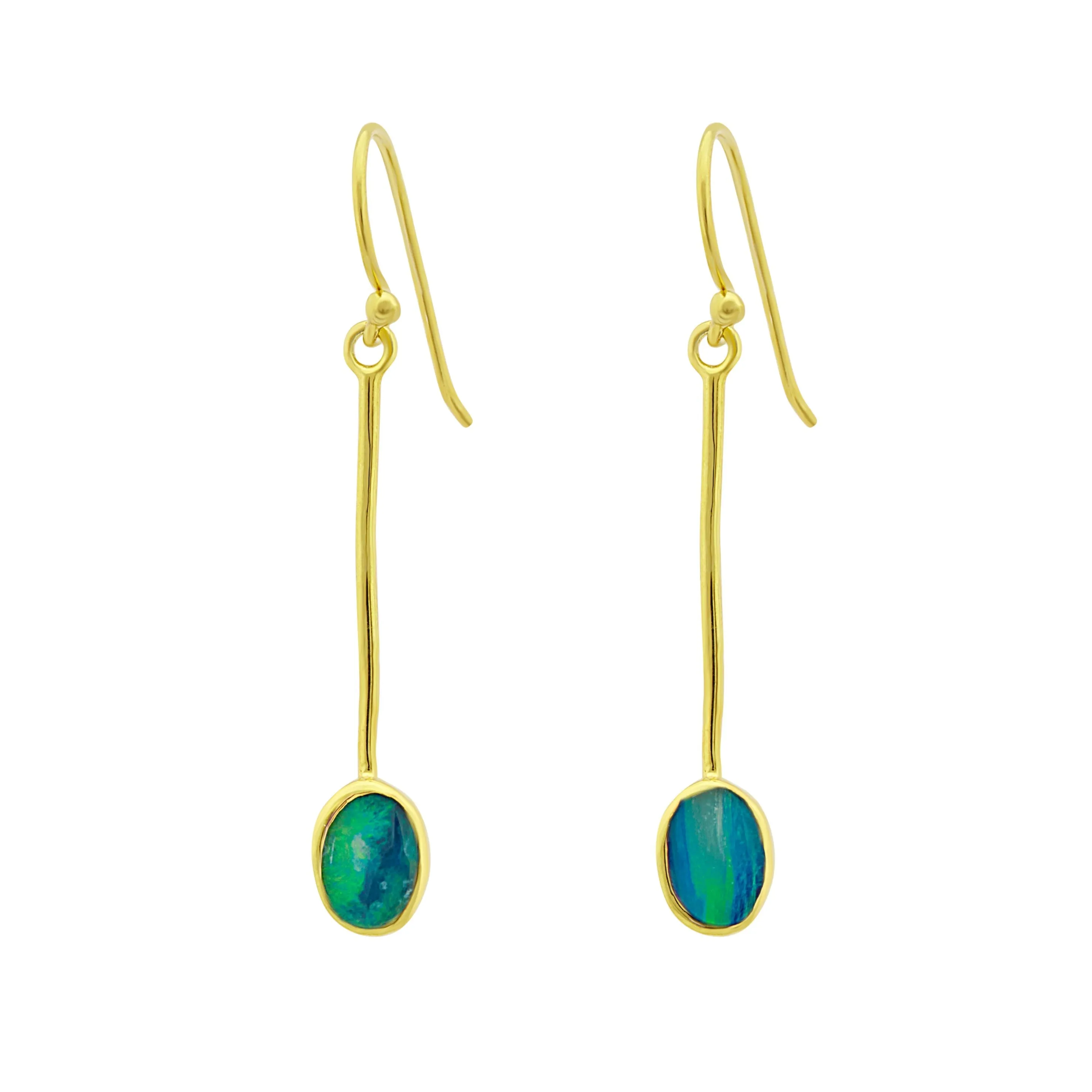 Sequola Earrings in various gemstones