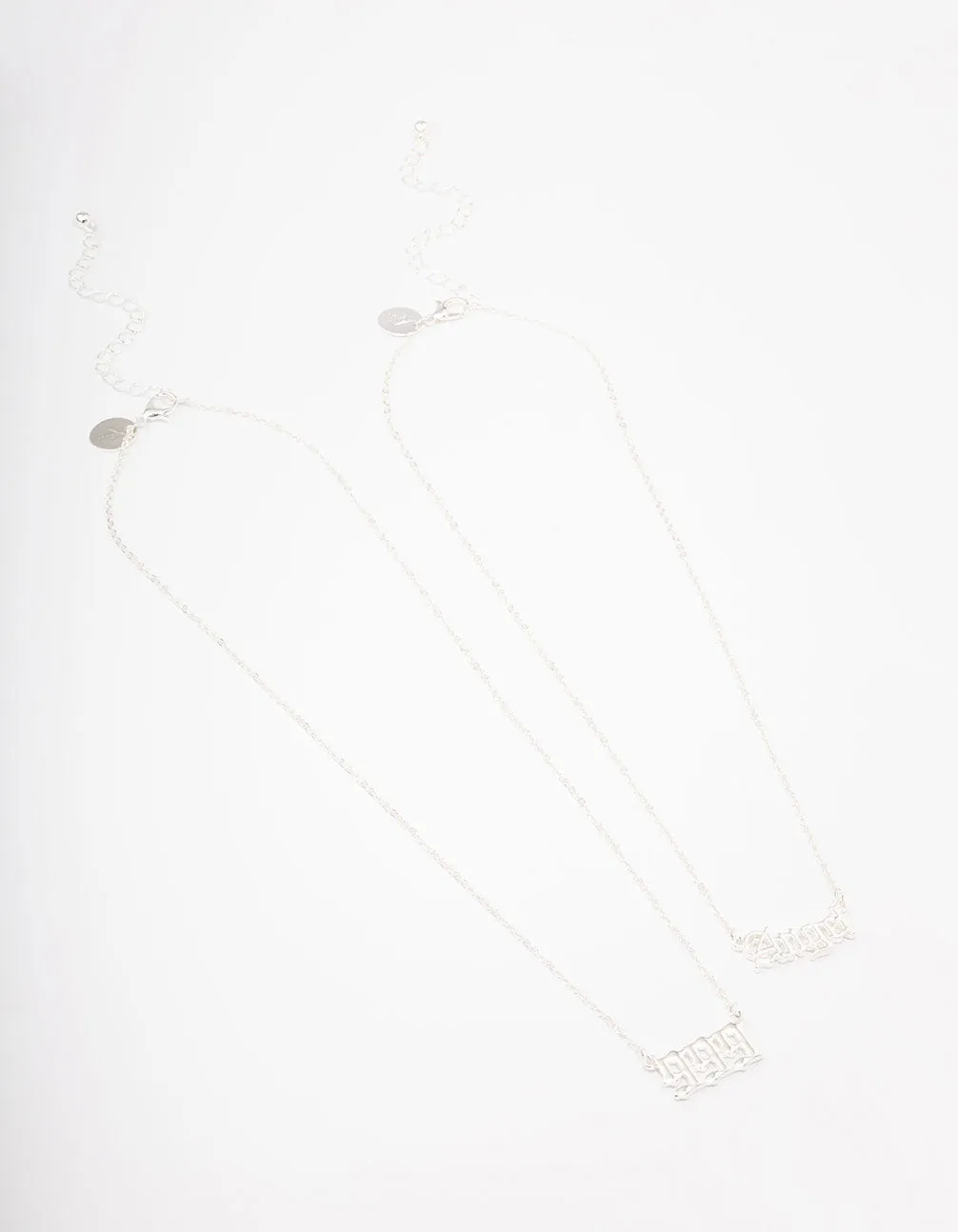 Silver Plated Angel Number '999' Necklace Pack