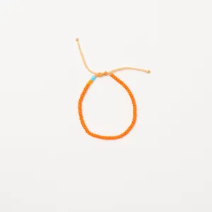 Single Strand Bracelet - Orange