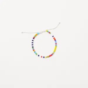 Single Strand Bracelet - Rainbow Multi
