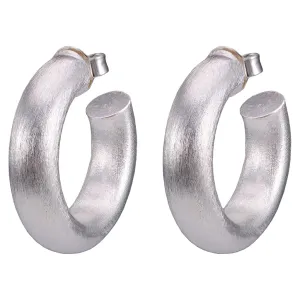 Small Chantal Hoop (Silver)