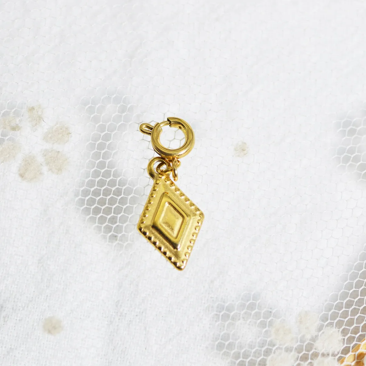 Star & Eye Natural Stone Charm Necklaces