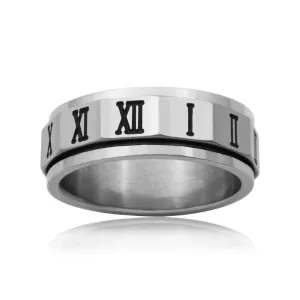 Steelx Stainless Steel Roman Numeral Band