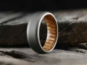 Stonewashed Duality (whiskey barrel wood w/bevel)