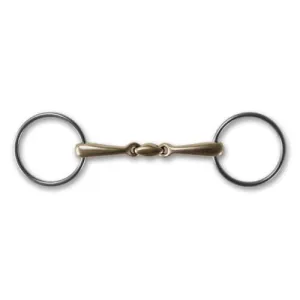 Stubben Loose Ring Copper Snaffle Bit with Oval Link