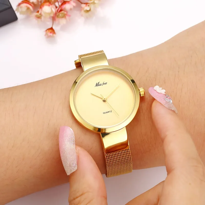 Stylish Lady Super Slim Watches