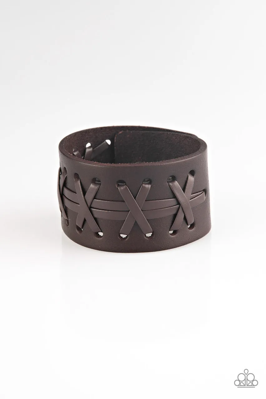 Super Sporty Brown Paparazzi Bracelet