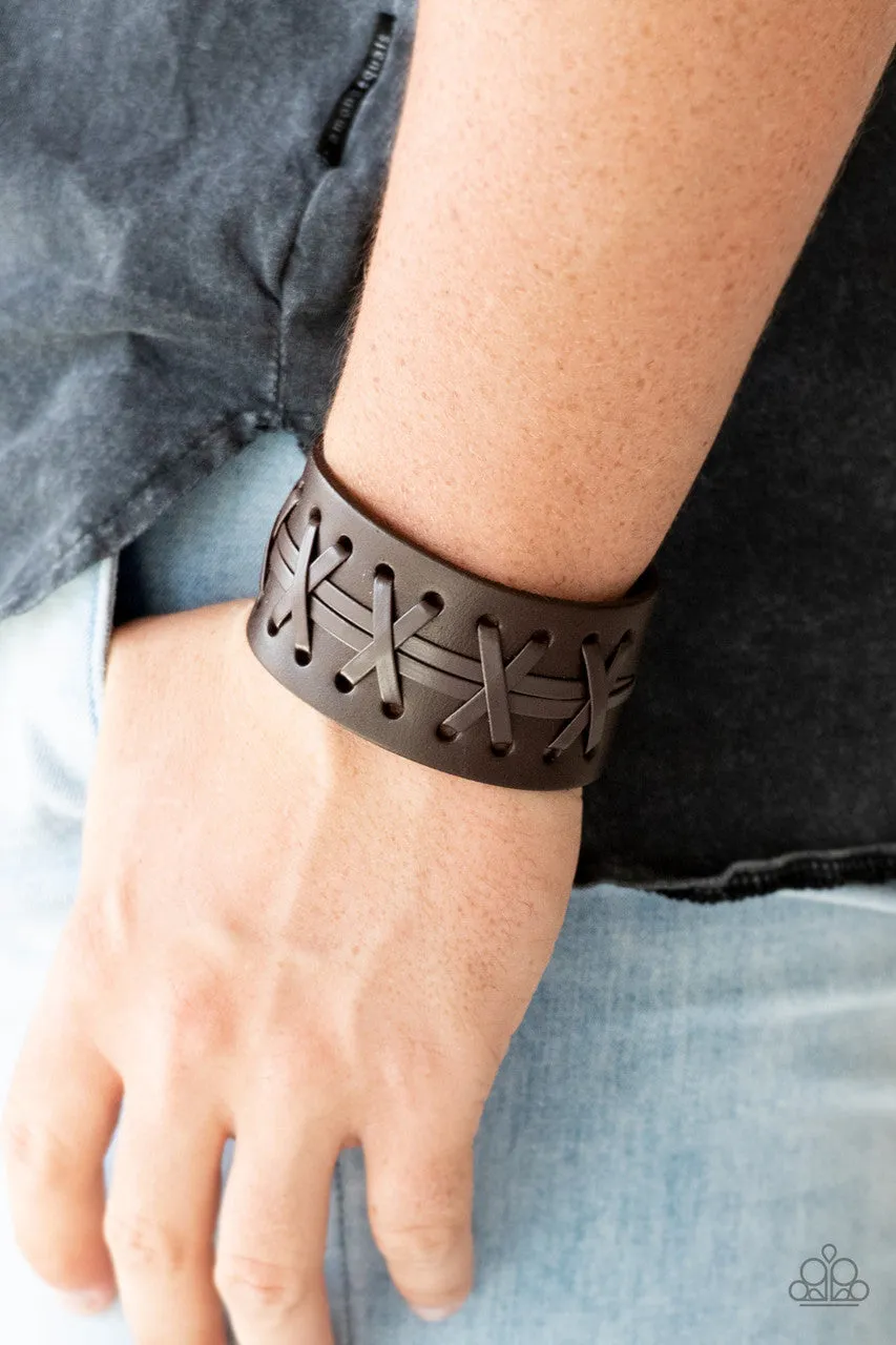 Super Sporty Brown Paparazzi Bracelet