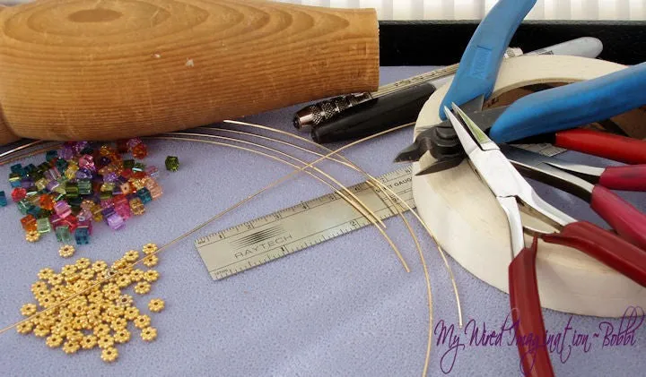 Swarovski Crystal Bracelet Tutorial with Variations, Wire Wrap Jewelry Tutorial