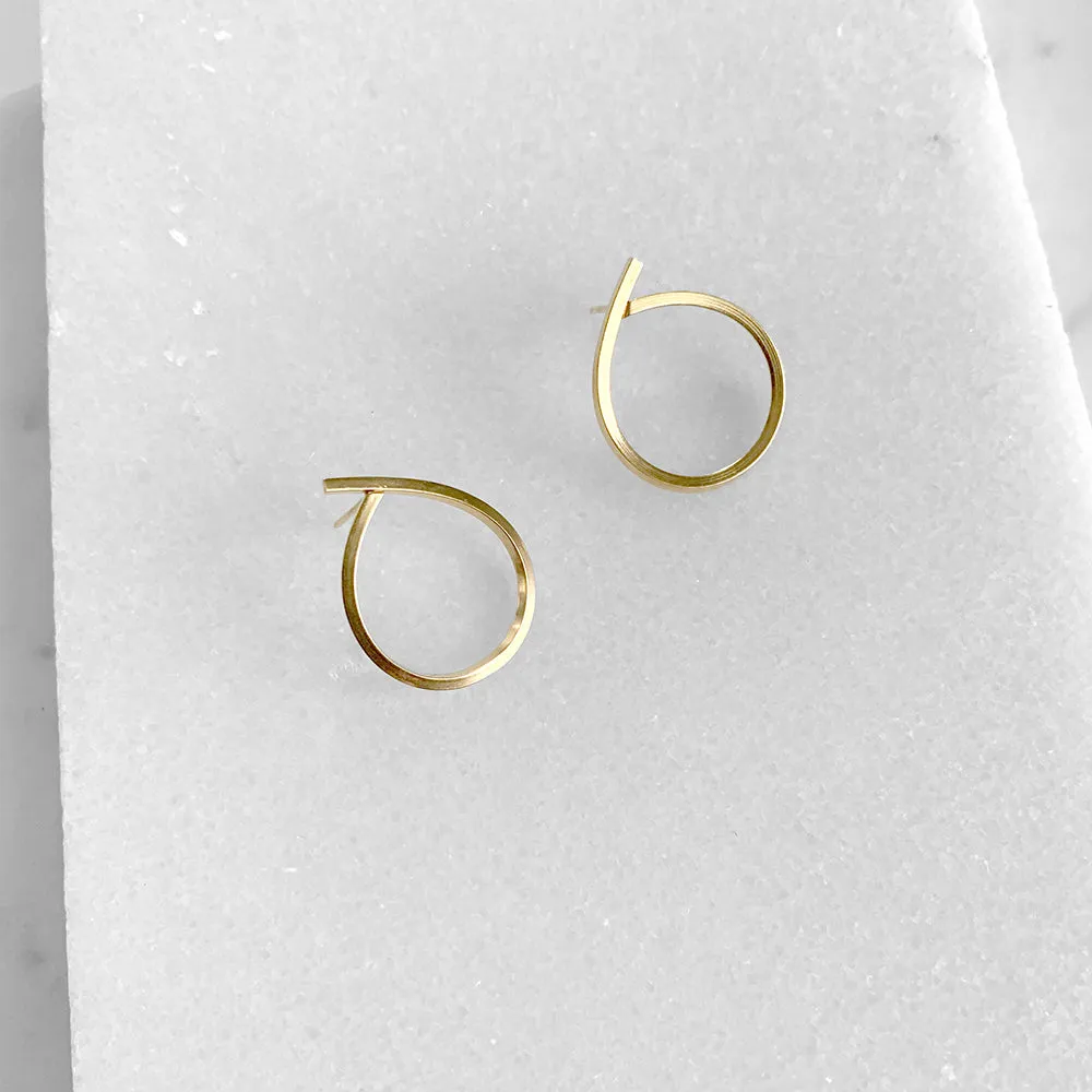 Swoop Hoop Earrings