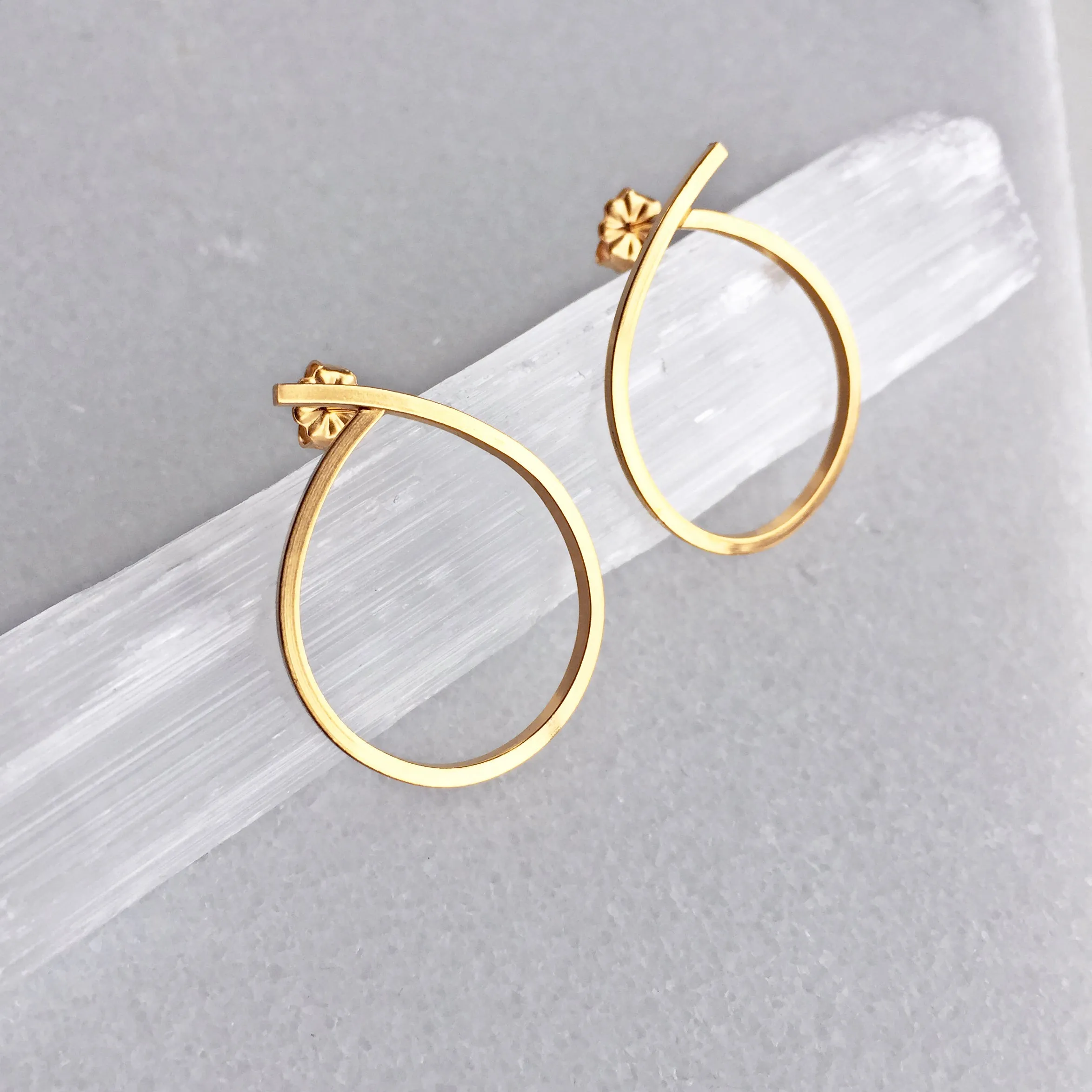 Swoop Hoop Earrings