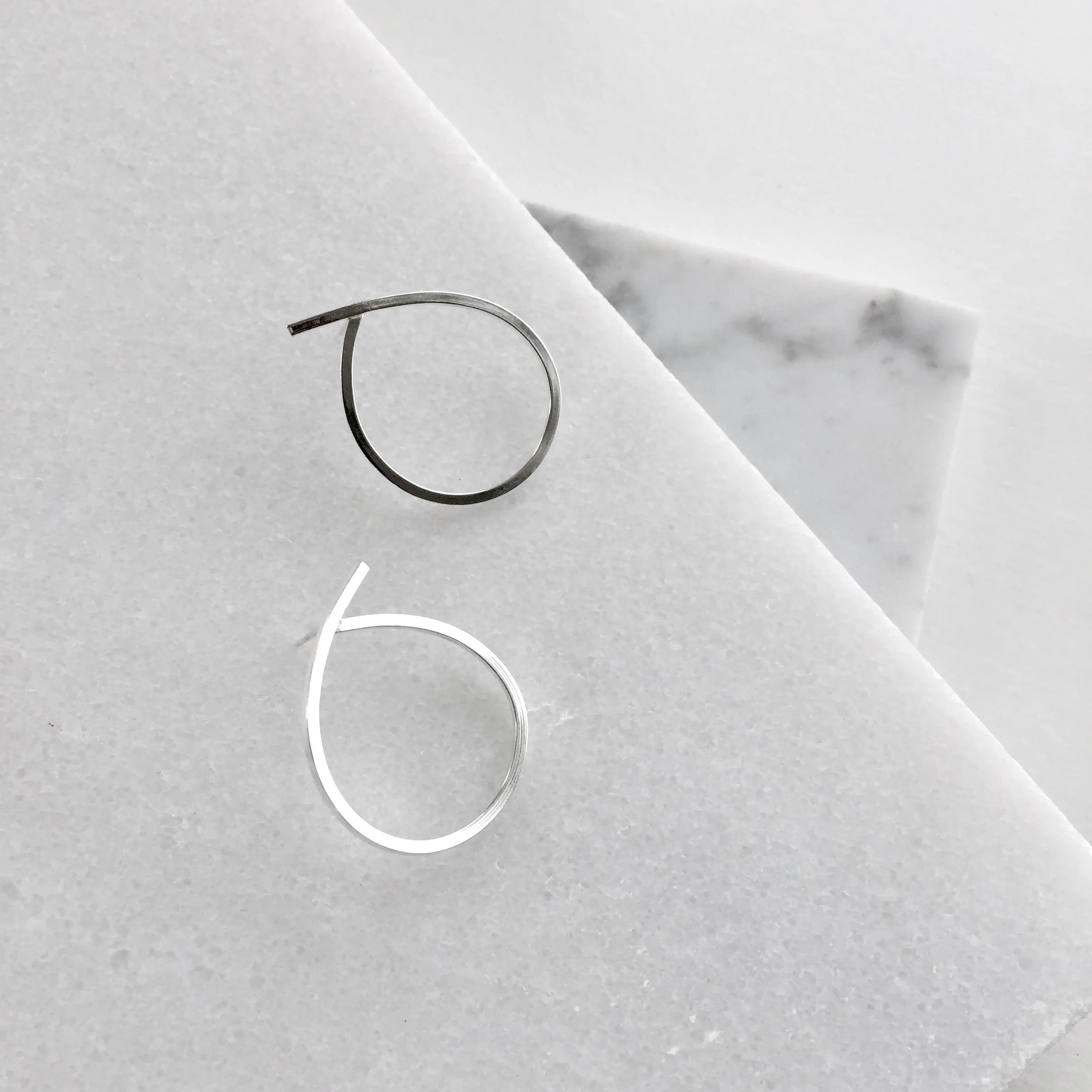 Swoop Hoop Earrings