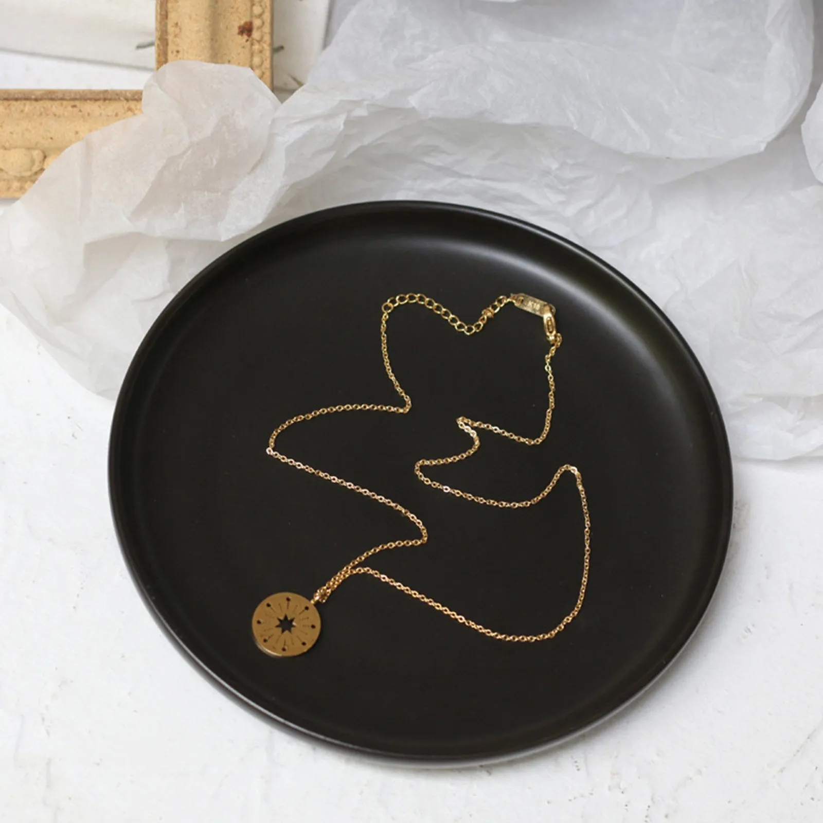 The North Star Pendant 18K Necklaces