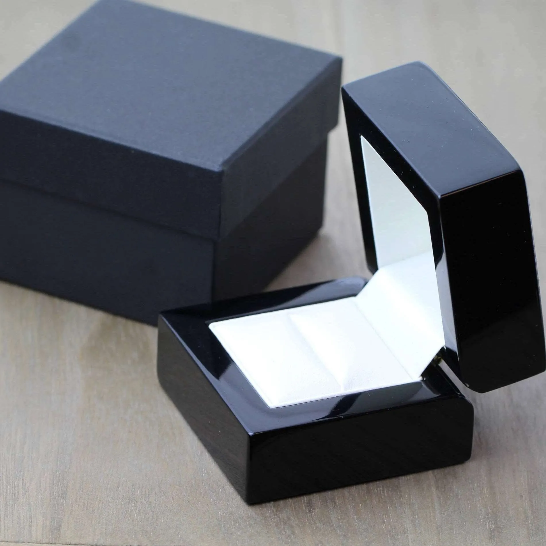 The Photon - Textured Titanium Ring Available in widths 8 to 10mm