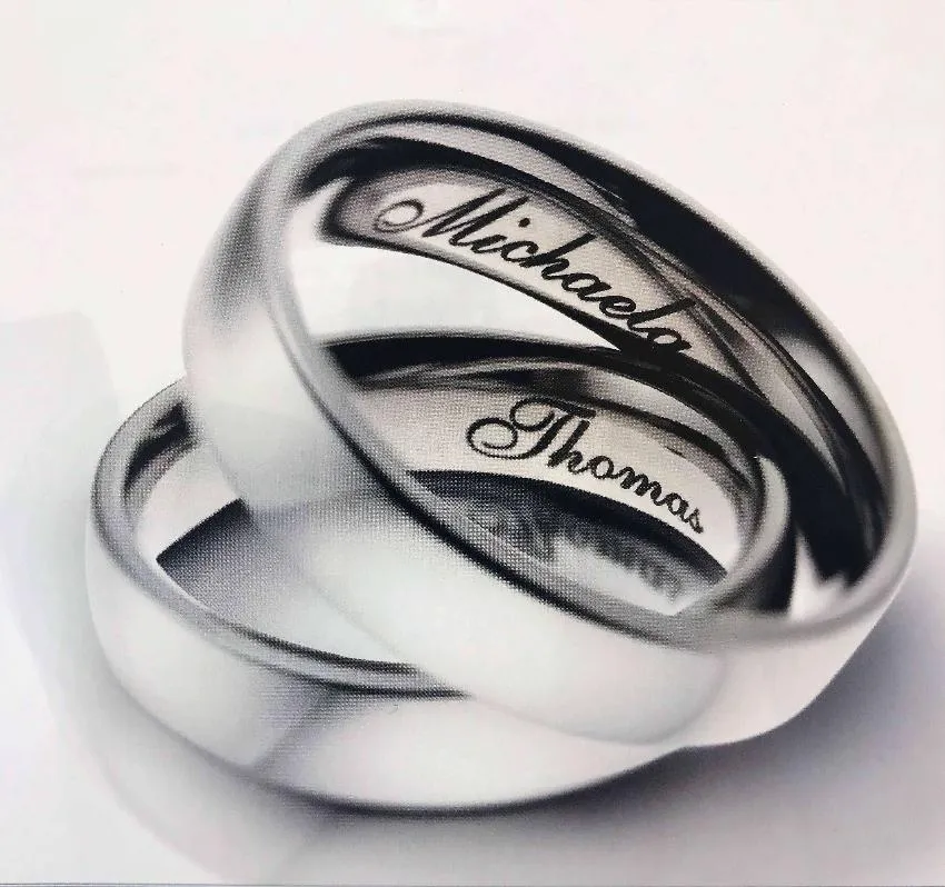 The Valkyrie - Titanium & Carbon Fibre Wedding Ring 6mm or 7mm