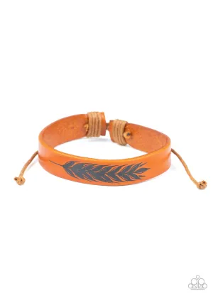 This QUILL All Be Yours Brown Paparazzi Bracelet