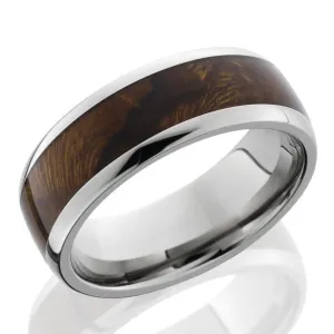 Titanium and Desert Ironwood Burl Hardwood