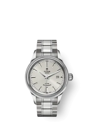 Tudor Style, Stainless Steel, 28mm, Ref# M12100-0001
