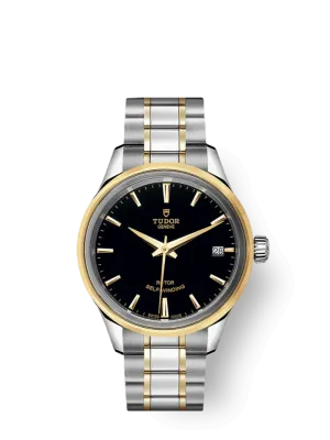 Tudor Style, Stainless Steel and Yellow Gold, 34mm, Ref# M12303-0003