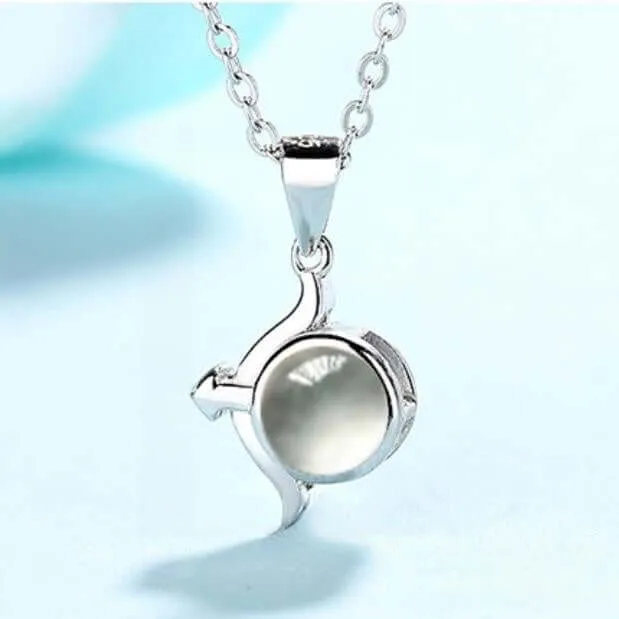 Twelve Constellations Love Memory Projection Necklace