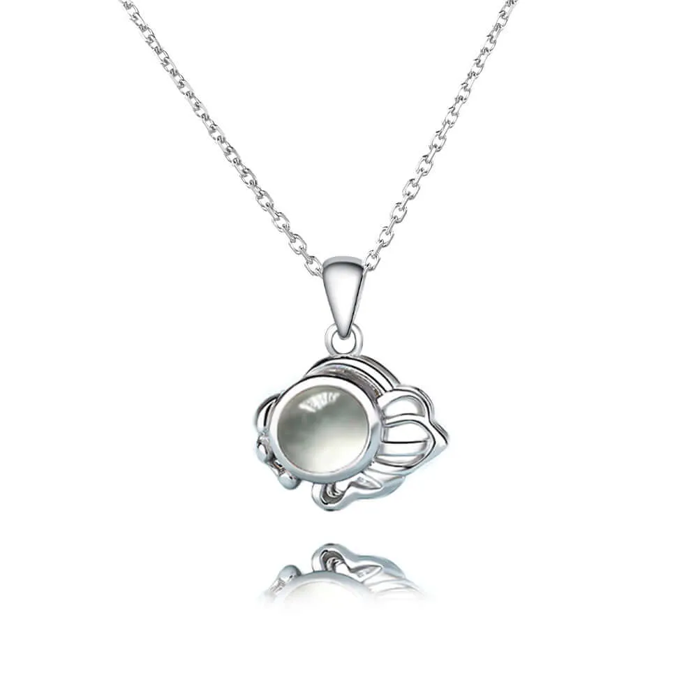 Twelve Constellations Love Memory Projection Necklace