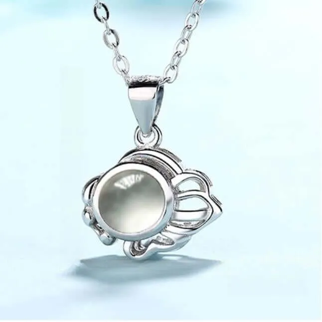 Twelve Constellations Love Memory Projection Necklace