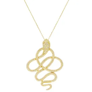 Twisted Snake Necklace