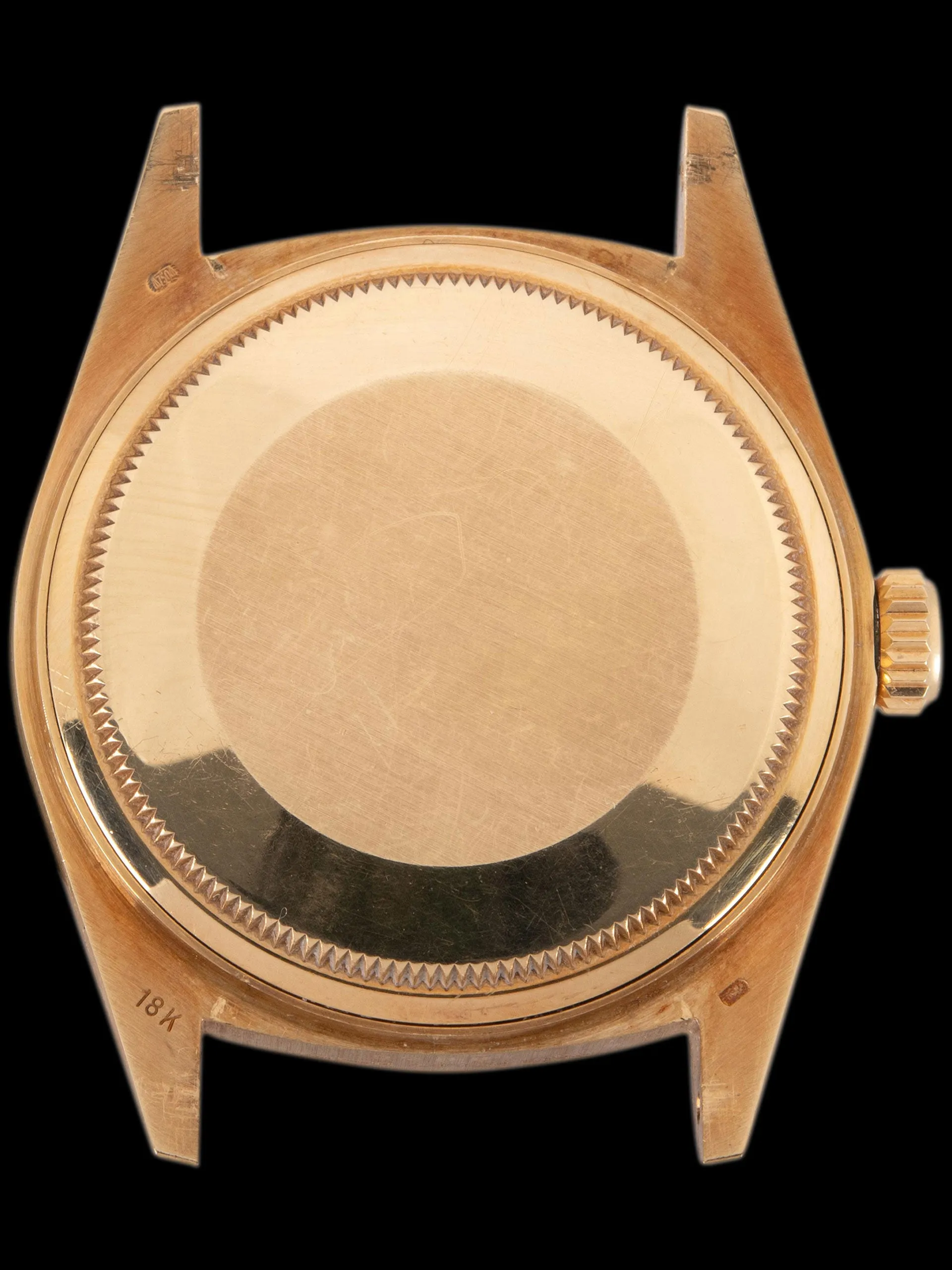 *Unpolished* 1986 Rolex Day-Date 18K YG (Ref. 18038) Onyx Stone Dial W/ Box & Papers