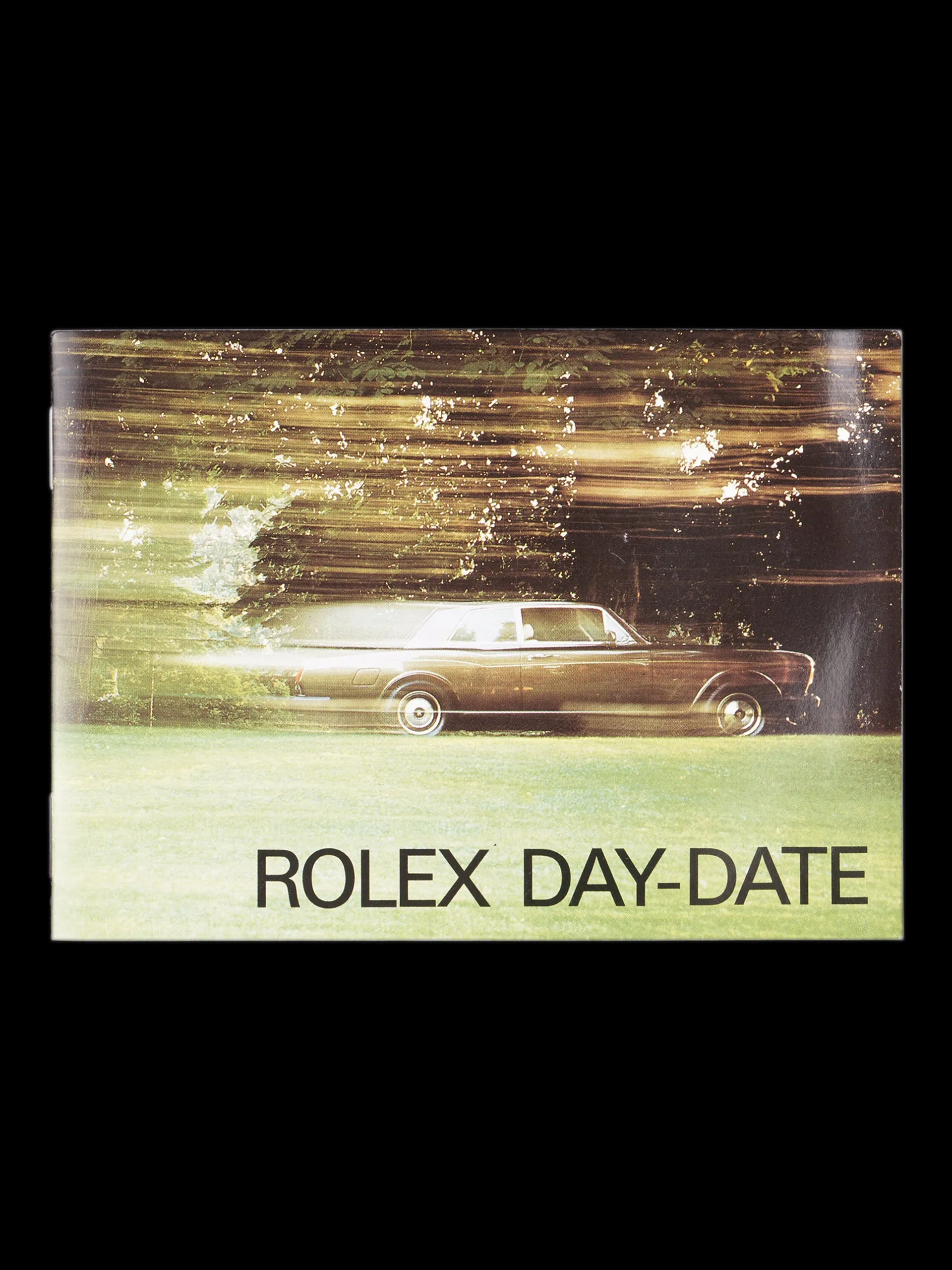*Unpolished* 1991 Rolex Day-Date (Ref. 18239) 18k WG Lapis Dial W/ Box, Hangtags & RSC Card