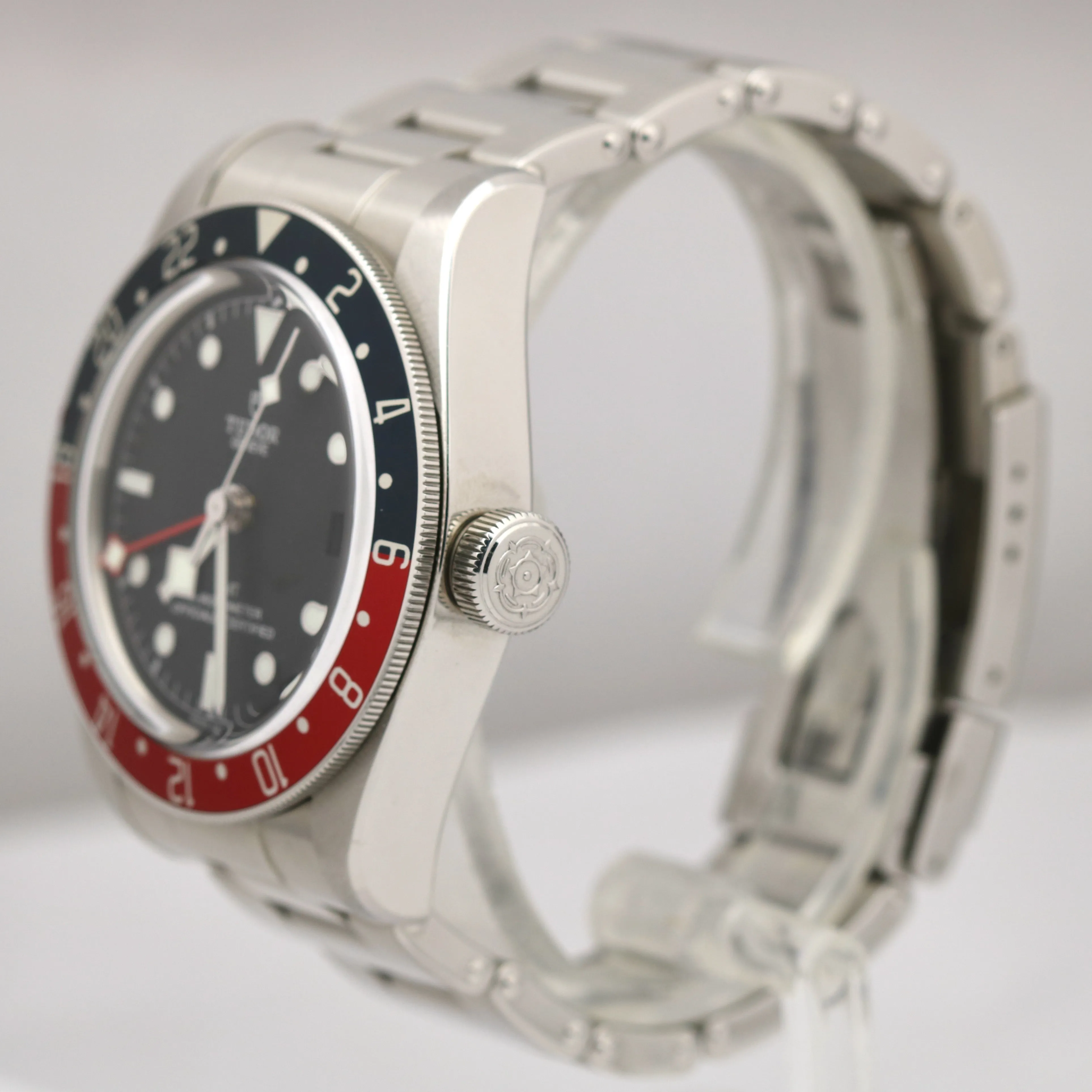 UNPOLISHED 2022 Tudor Black Bay GMT Pepsi 41mm Stainless Steel Watch 79830RB BP
