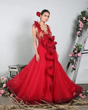 Valentine Rose Gown