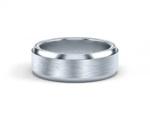 Verragio Titanium & Gold Men's Wedding Band