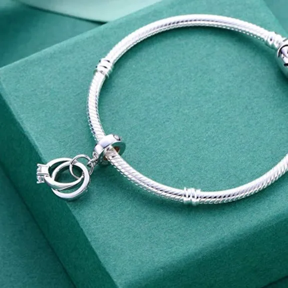 Wedding Engagement Rings Dangle Pendant Charm