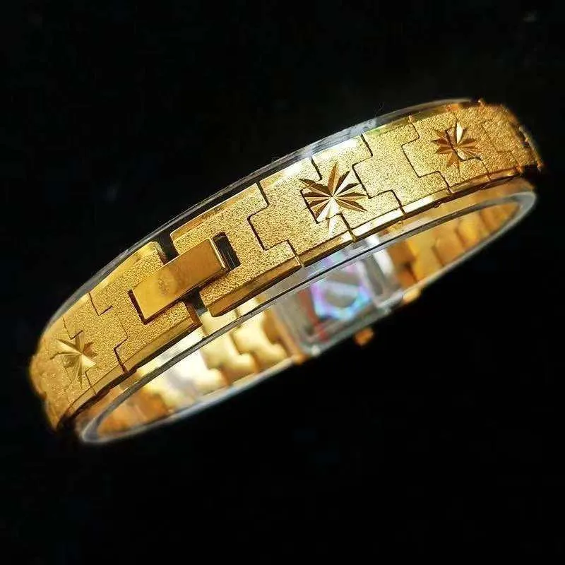 Women's Watches 24K Gold Watches Inlaid With Diamonds