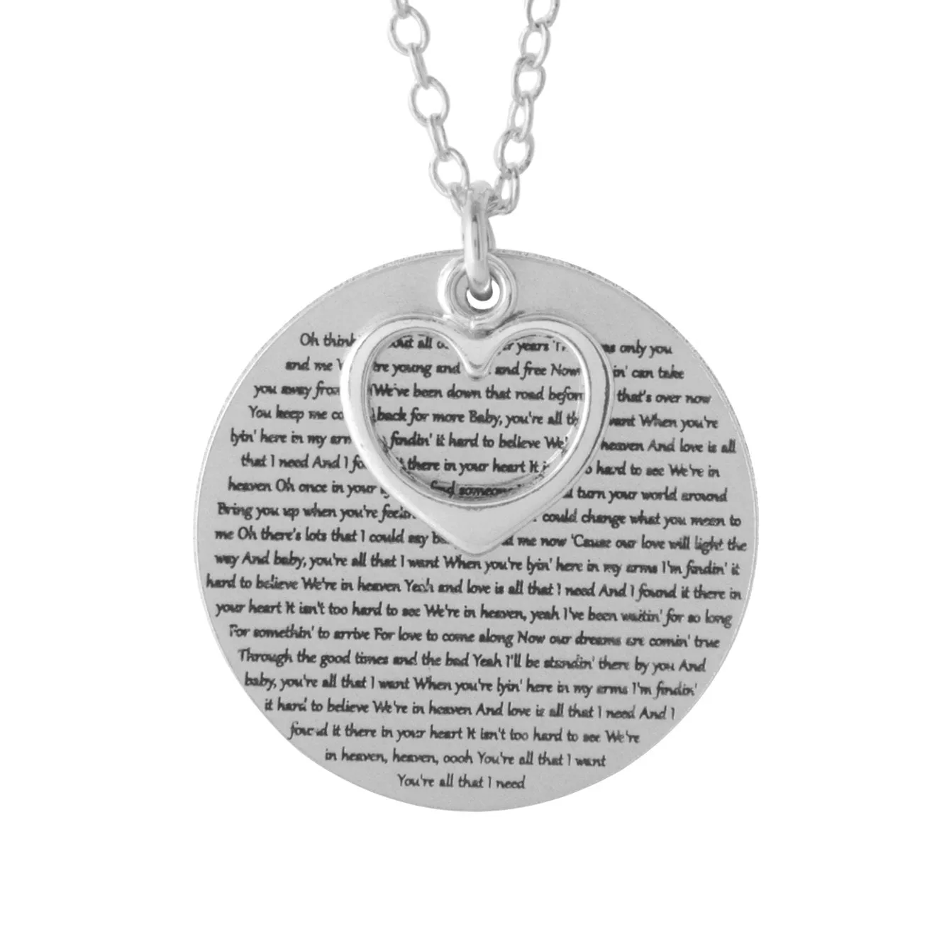 Words Of Love Necklace