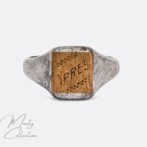WW1 "Ypres" Trench Art Signet Ring