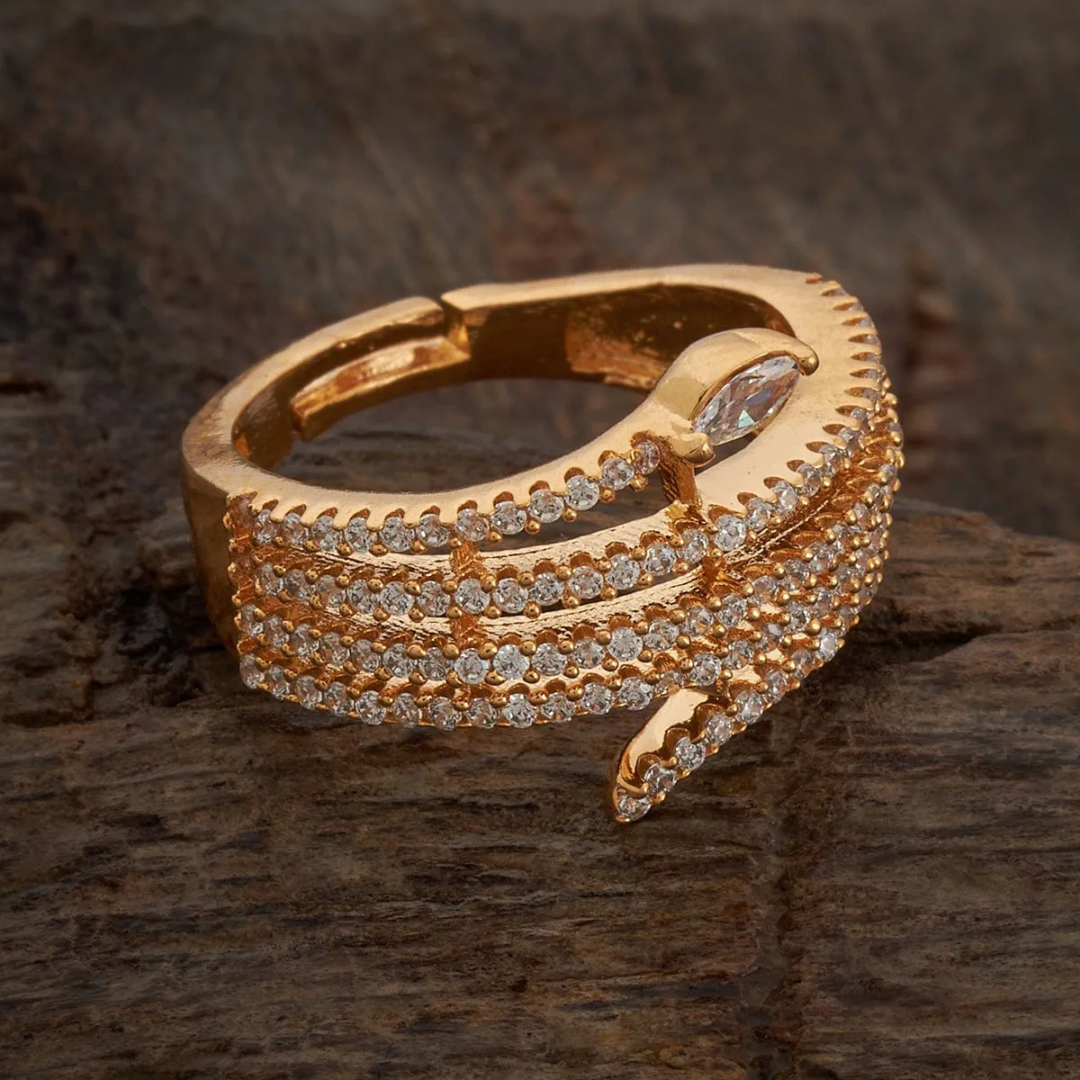 Zircon Finger Ring 163981