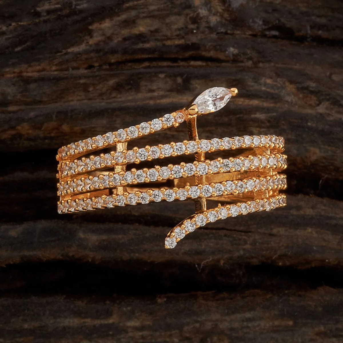 Zircon Finger Ring 163981