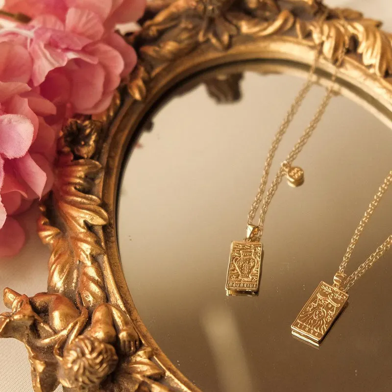 Zodiac double sided necklaces (Select your sign)