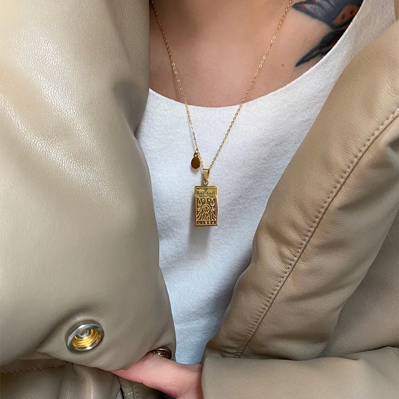 Zodiac double sided necklaces (Select your sign)