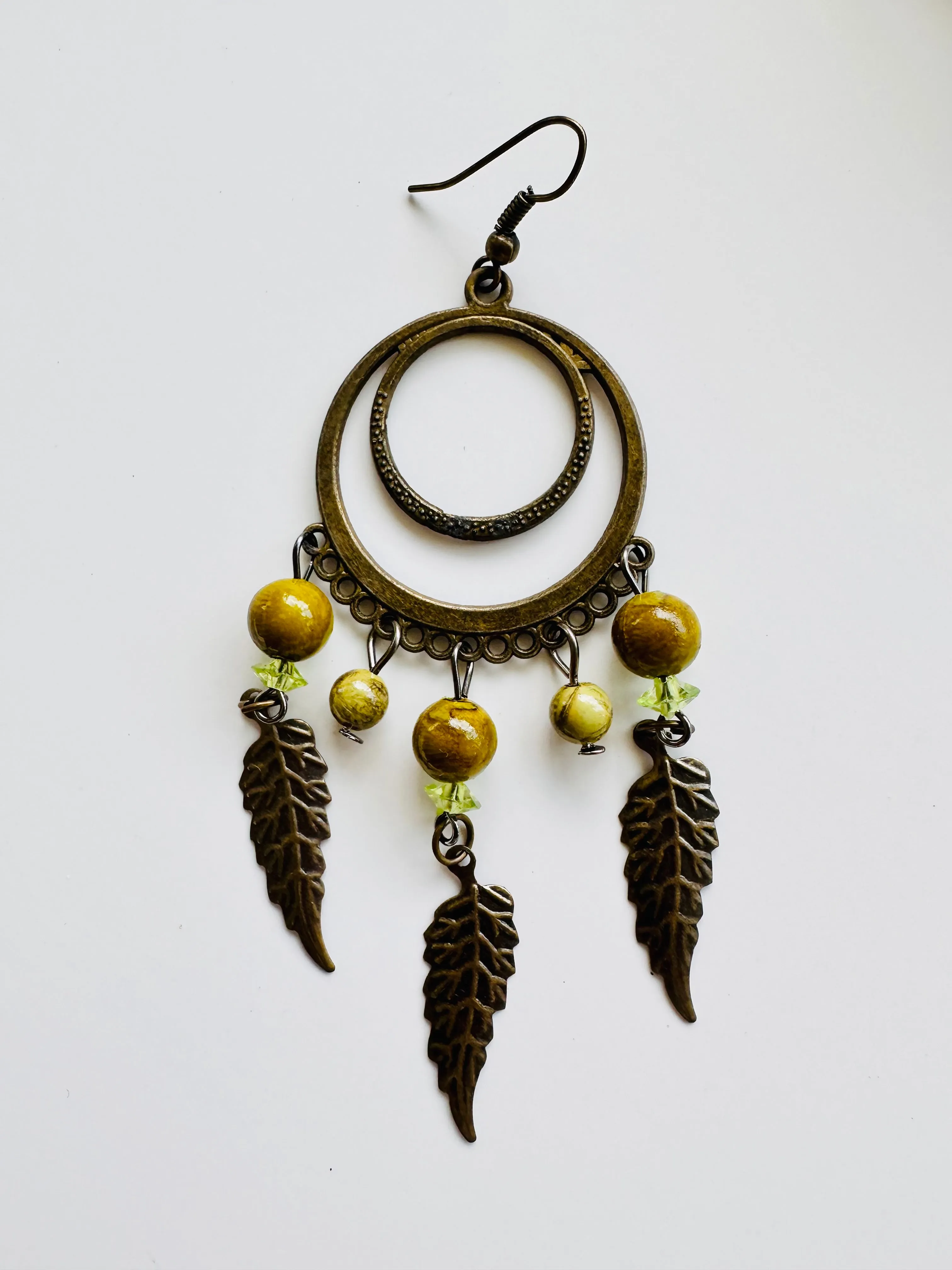 Zoya Metallic Hand Crafted Earrings